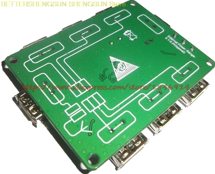Контроллер концентратора данных FE2.1 USB2.0 1 drag 7 двухрежимный модуль с