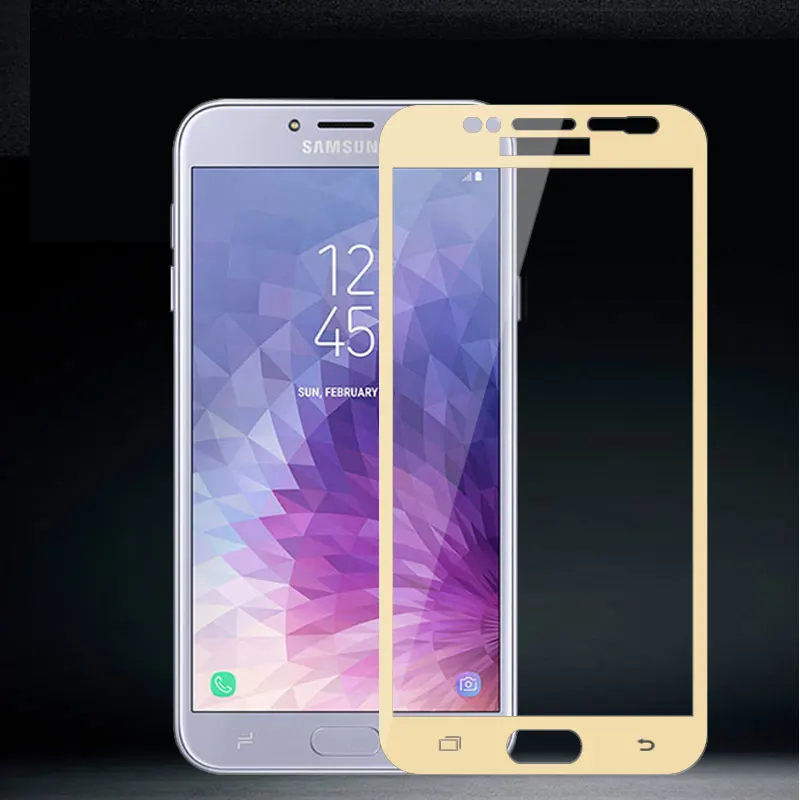 Full Cover Tempered Glass For Samsung Galaxy J3 J5 J7 2016 Screen Protector J4 J6 2018 S6 S7 Front Film Thin | Мобильные телефоны и