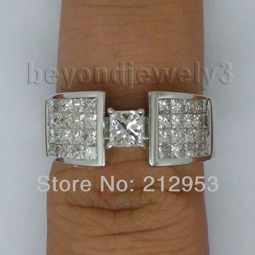 Винтажное однотонное обручальное кольцо из белого золота 18 карат|gold natural|ring ringring