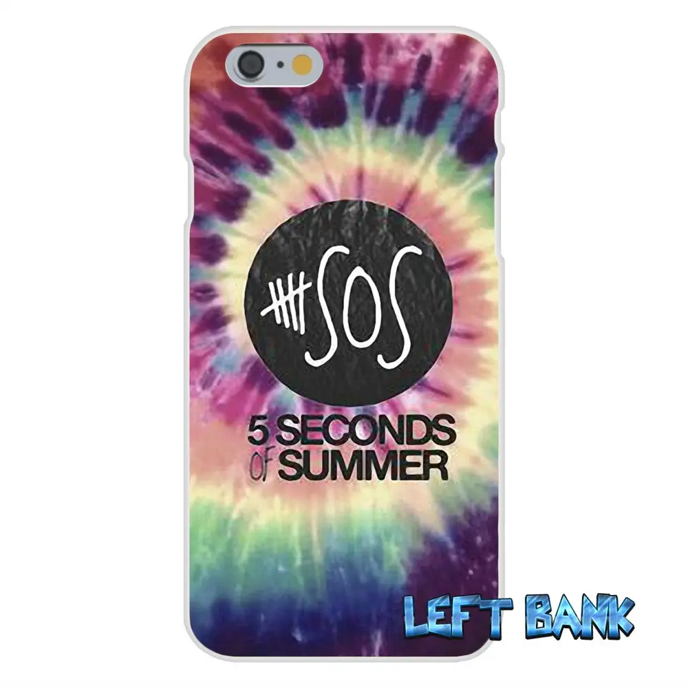 5SOS 5 секунд лета логотип мягкий Силиконовый ТПУ Прозрачный чехол для Samsung Galaxy Note 3 4
