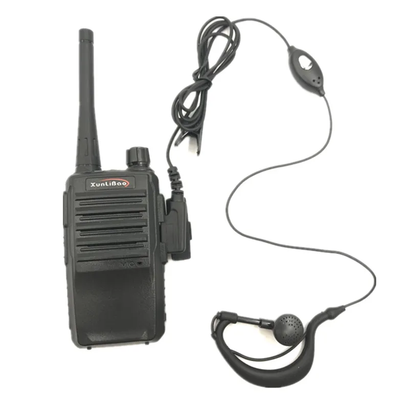 100% оригинал PMR Walkie Talkie 5 Вт XUNLIBAO X1 Мини двухстороннее радио приемопередатчик FRS с