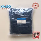 1000 штук упак. 3*150 мм Высокое качество Ширина 2,5 мм черный цвет самоблокирующиеся пластиковые нейлоновые кабельные стяжки, провода на молнии