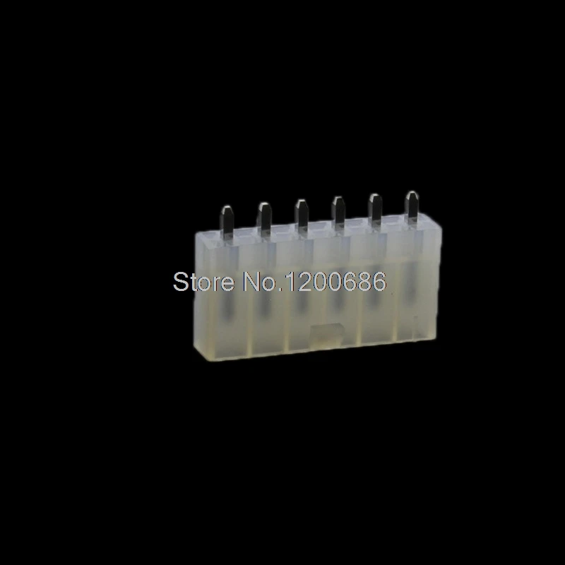 

Molex 4.2mm pitch single row straight pin 6p 5557 connector PCB circuit board plug 6 pin connector