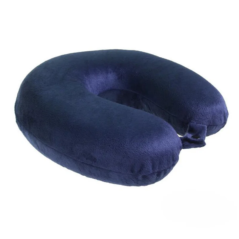 U-образная подушка из пены с эффектом памяти дорожная Шейная забота о здоровье