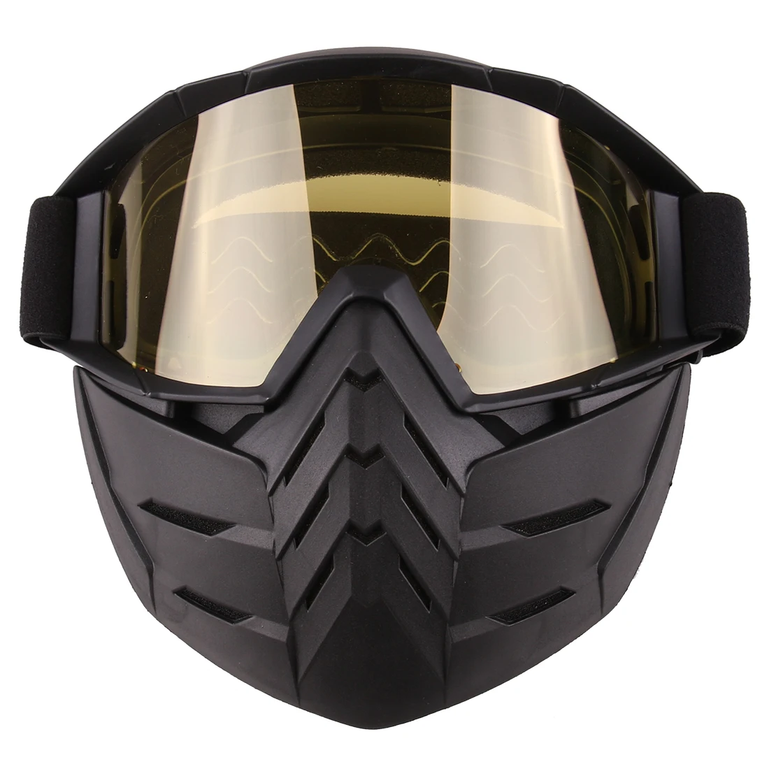 Airsoft Cool Tactical Mask Soft Bullet Dart Eye Protective Mirror Face Mask for Outdoor Paintball WG Shooting Protective Mask - Цвет: Цвет: желтый