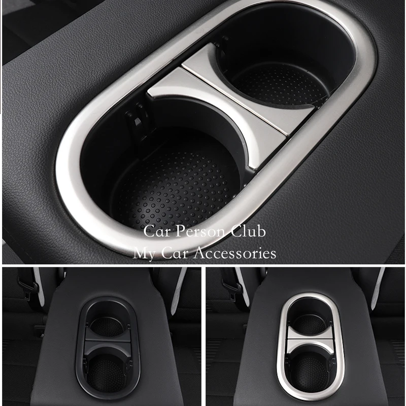 Для Фольксваген T Roc TRoc 2017 2018 внутреннее заднее сиденье водная чашка крышка панель