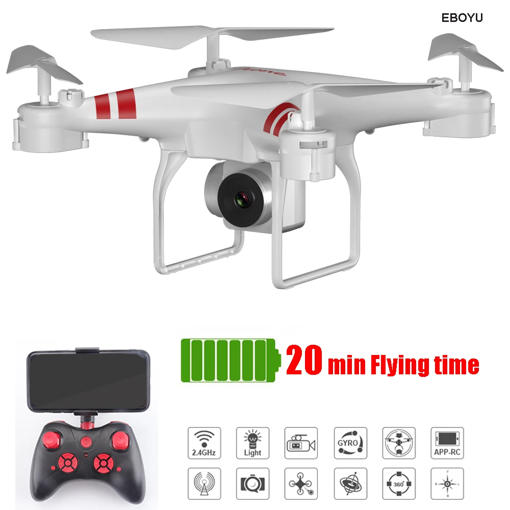 Радиоуправляемый Дрон XKY KY101S 2 4 ГГц 20 мин. полета 500 Вт Wi Fi FPV HD камера удерживающая