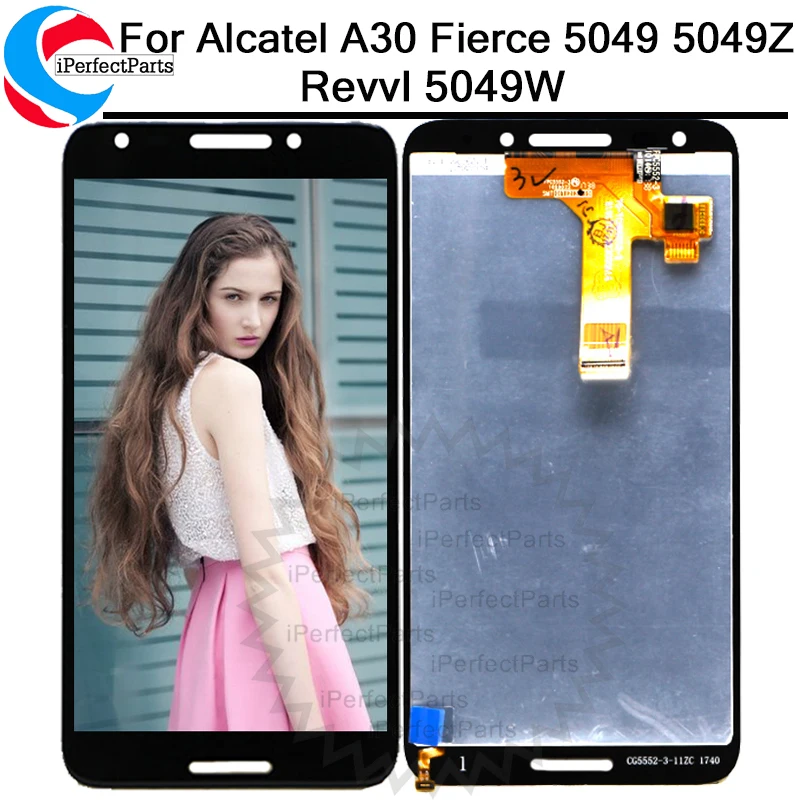 5 ''Новый 100% протестированный для Alcatel A30 Fierce 5049 5049Z Revvl 5049W Полный ЖК дисплей +