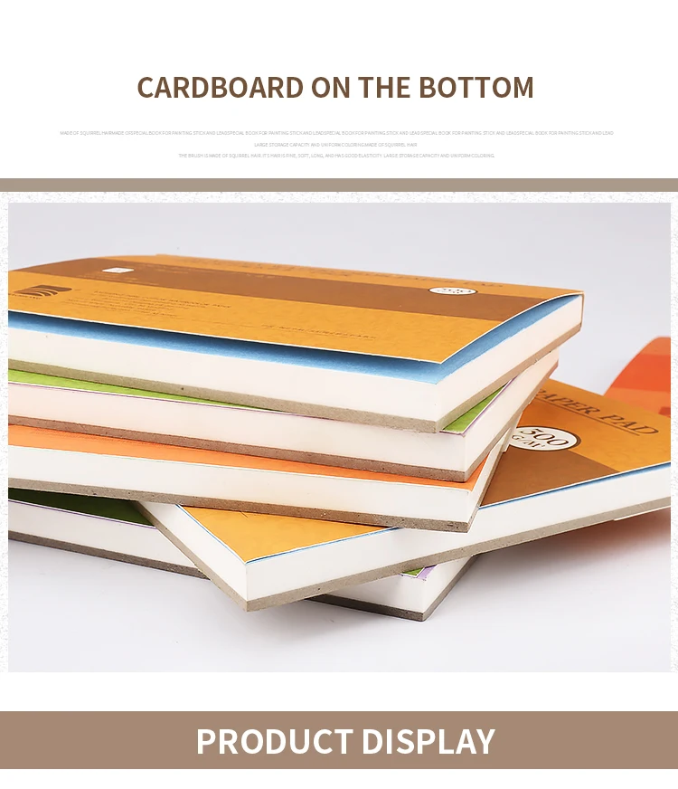 Профессиональная Акварельная бумага 20 листов, ручная роспись, Водорастворимая книга 300 г/м2, креативные офисные школьные товары для рукоделия