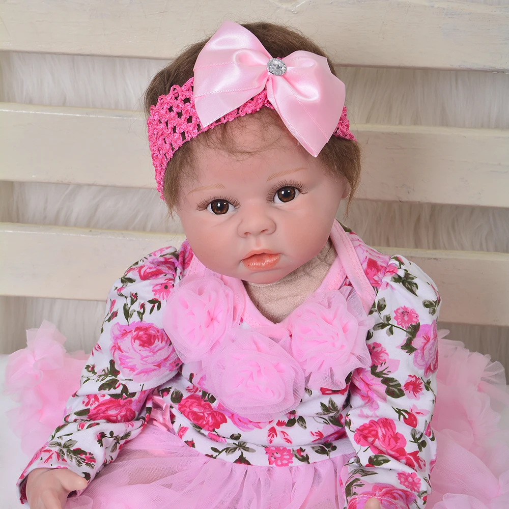 Куклы Bebe npk dolls 22 дюйма 55 см мягкие силиконовые куклы для новорожденных
