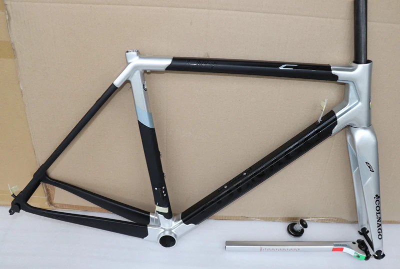 15 цветов T1000 UD Colnago C64 серебристо-черного цвета карбоновые рамы для дорожного велосипеда 48 см 50 см 52 см 54 см 56 см матовая глянцевая