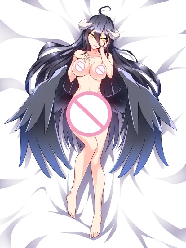 MMF overlord аниме персонажи сексуальная девушка albedo & shalltear кровавшая простыня