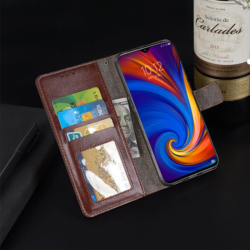Новый Arrvial PU кожаный Магнитный Флип кошелек чехол для Lenovo Z5s L78071 отделения карт