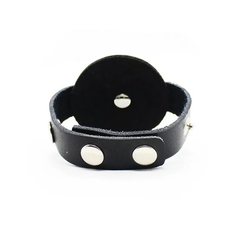 Интимные изделия для взрослых кожаное кольцо на пенис задержки клитора Мужская