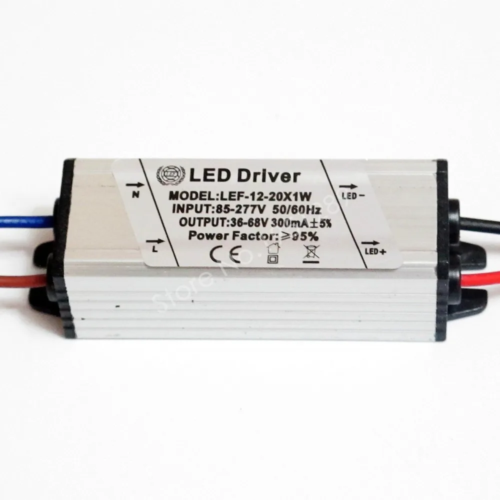 Светодиодный драйвер 12 Вт/15 Вт/18 Вт/20 Вт, 36-68 в