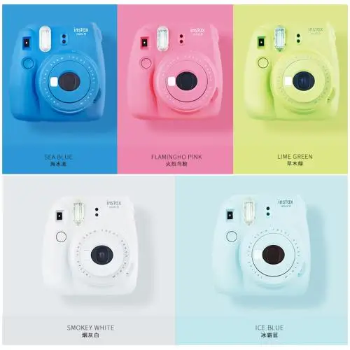 Fujifilm Instax Mini 9 камера mini9 пленочная камера Fujifilm Instax Mini 9 камера