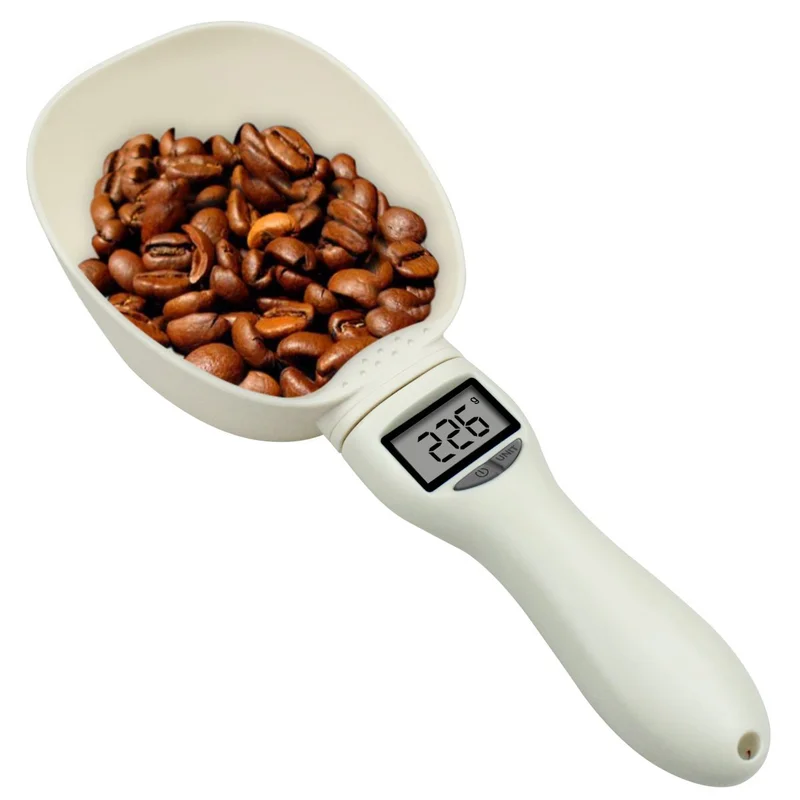 

Measuring Spoon Dokpav Measuring cup 820g/0.1g Precise Digital Kitchen Scale Spoon pet food scoop with LED Display