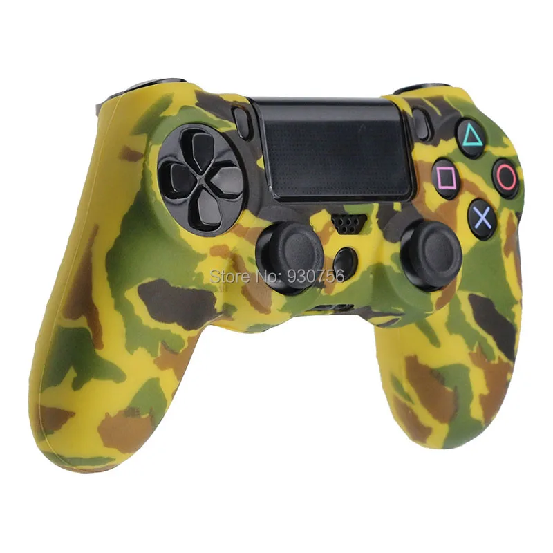 Для sony Playstation 4 PS4 контроллер камуфляж мягкий силиконовый чехол|Чехлы| |