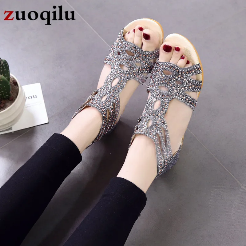 Женские босоножки Модные сандалии гладиаторы для Для женщин Летняя обувь