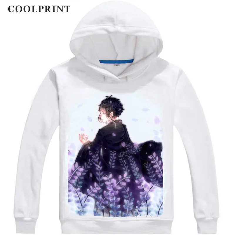 Coolprint Akutagawa Ryuunosuke мужские толстовки с капюшоном Bungou бродячие собаки литературная Мужская толстовка уличная Аниме Толстовка с принтом Длинная с капюшоном - Цвет: Style 19