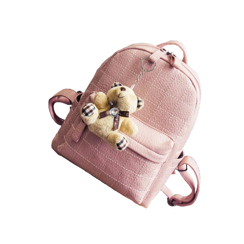 Модные женские туфли сумки на плечо из искусственной кожи морщин рюкзак для Ен