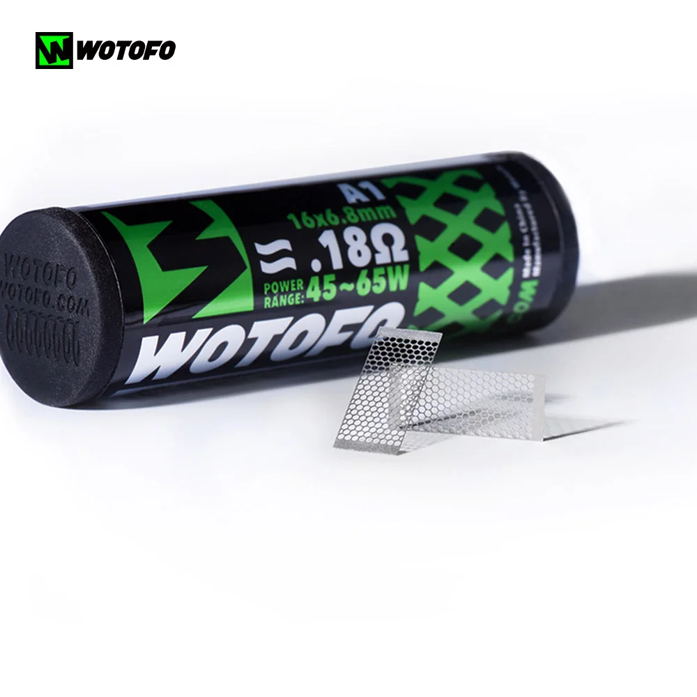 Новинка оригинальный испаритель Wotofo Recurve Dual RDA Vape Tank 10 шт. профильный Conton and Mesh