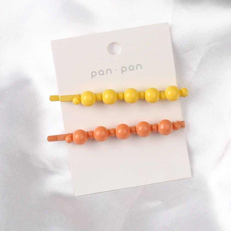Pearl hairpin 8 2 шт. обувь для девочек жемчуг заколка для волос карамельный цвет заколка для волос Заколка Stick для женщин шпильки Бобби аксессуары для волос Элегантные шпилька - Цвет: Pearl hairpin 8