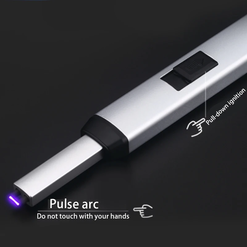 Новая дуговая ветрозащитная плазменная электронная зарядка USB кухонная