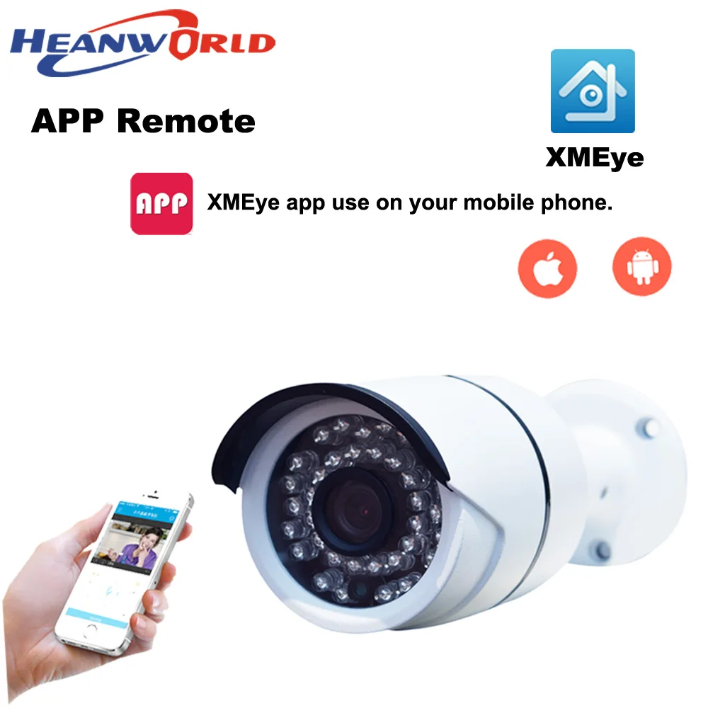 Ip-камера Heanworld sony hd 1080P Наружная и внутренняя Водонепроницаемая камера с отличным