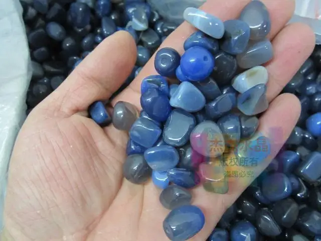 Натуральный голубой агат нунатаке декоративные малый хрустальный кварцевые