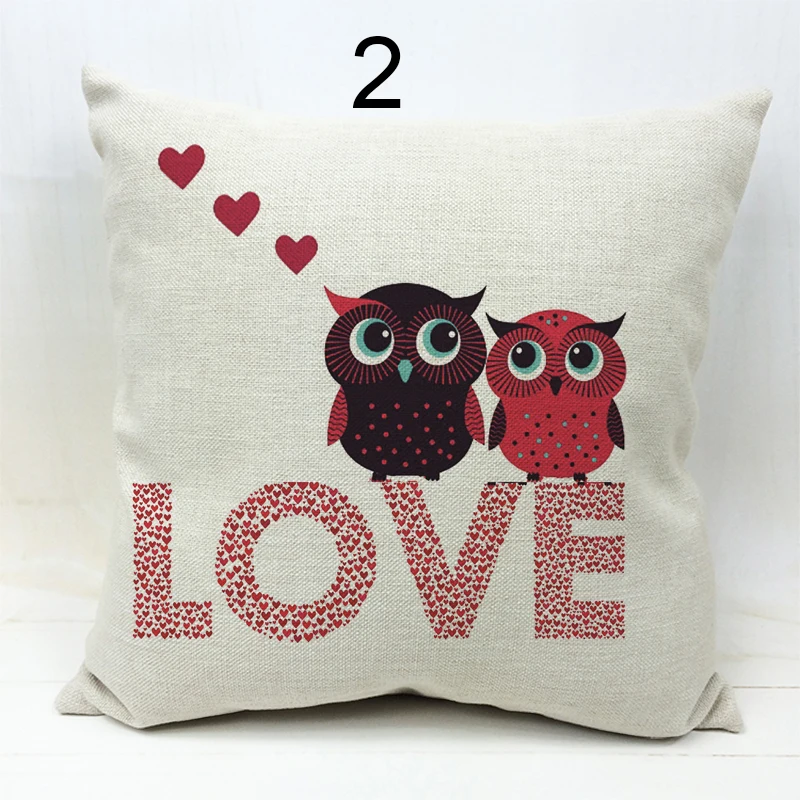 Льняная наволочка с абстрактными геометрическими Голубыми Стразами в полоску