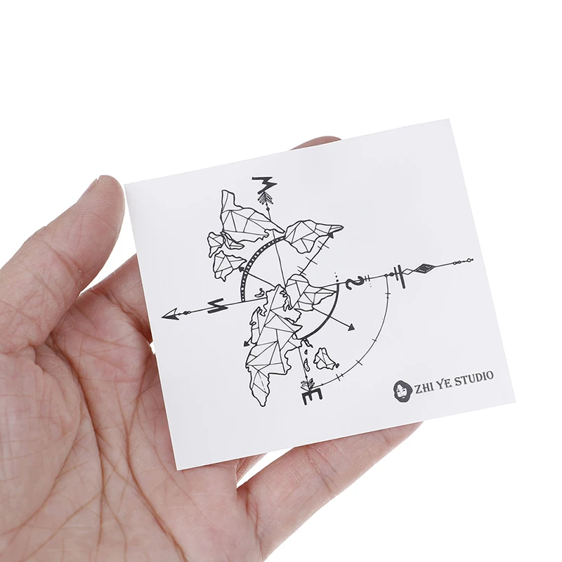 1 шт. женский боди-арт горная Вселенная искусственная Мужская Татуировка новый