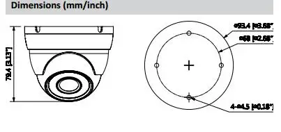 

Free Shipping DAHUA 2MP 1080P Water-proof IR HDCVI Mini Dome Camera IP67 DH-HAC-HDW1200M