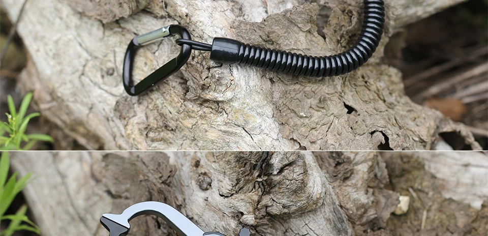TSURINOYA Fish Grip 170 г мм 165 мм алюминиевый сплав нескользящий рыболовный захват с удерживающей веревкой рыбный контроллер рыболовные снасти инструменты