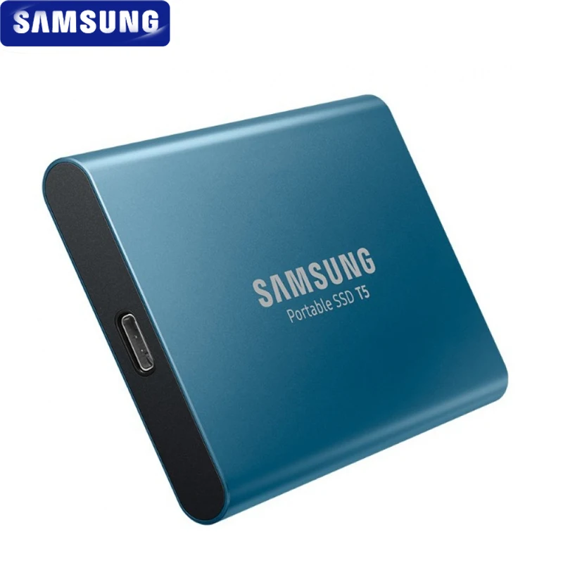 100% Оригинал Samsung T5 портативный SSD 500 Гб USB3.1 внешние твердотельные накопители USB 3 1