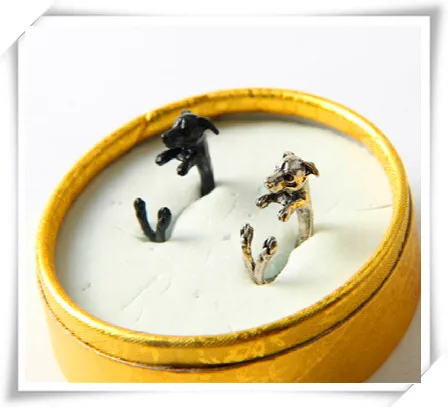 1 шт. Новинка оптовая продажа итальянское кольцо Greyhound в стиле ретро свободный