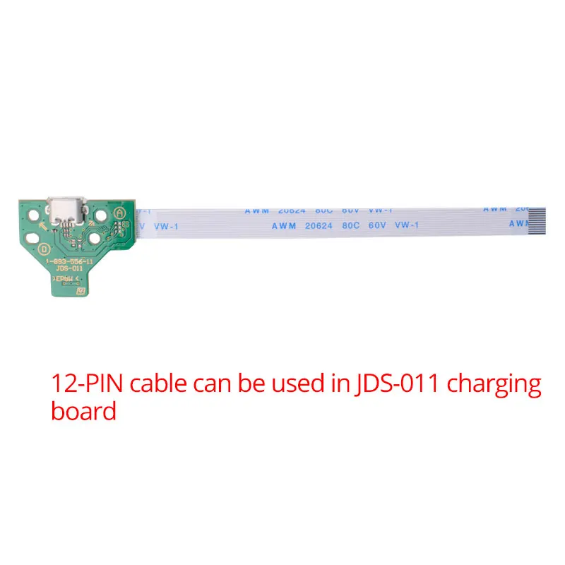 12PIN/14PIN Charging Socket Board Ribbon Cables for PS4/PS4 SLIM/PRO Dualshock 4 JDM-011/JDM-001/JDM-040/ JDM-055 Controller | Электроника