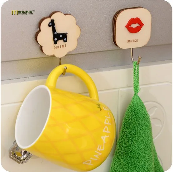 Деревянный крючок для одежды в форме животного 1 шт. вешалка детской комнаты