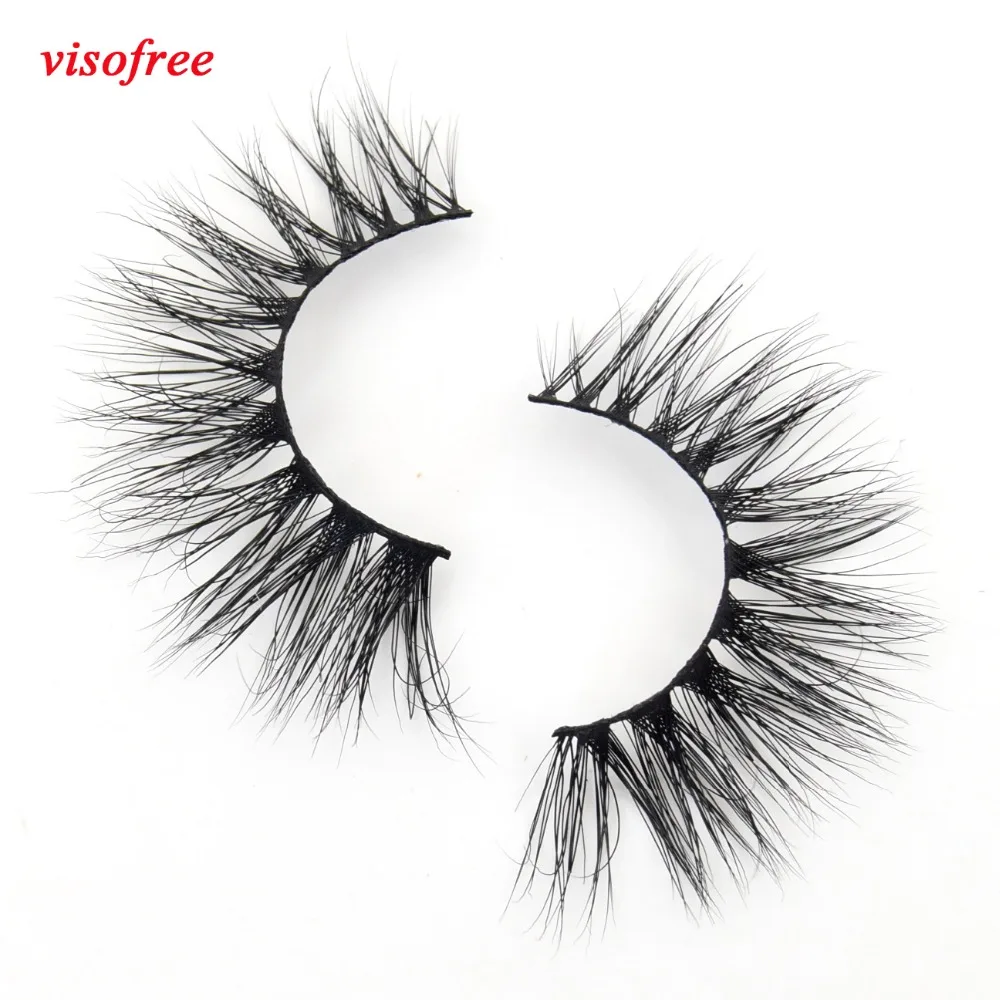 Ресницы Visofree 3D норковые перекрещивающиеся Накладные ресницы ручной работы