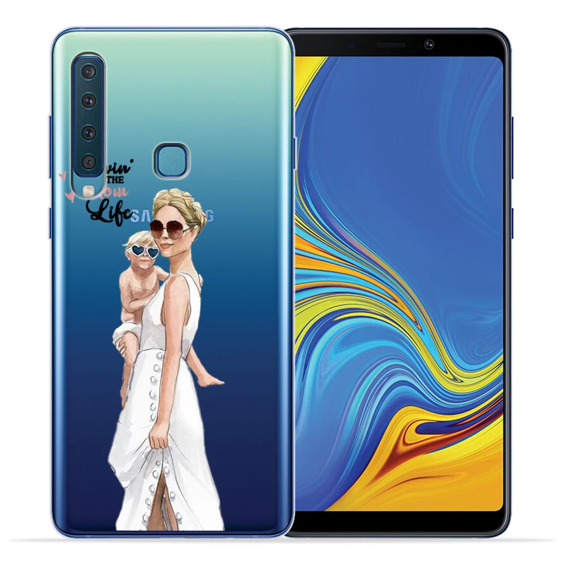Модный чехол для телефона Super mom Dad Girl Samsung Galaxy A50 A20 A30 A40 A10 A70 M10 M20 накладка|Бамперы| |