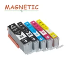 Magentic 5 шт. PGI550 CL551 совместимые чернильные картриджи для canon PIXMA IP7250 MX925 MG5450 MG5550 IX6850 MX725 PGI 550 CLI 551