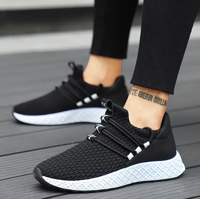 Мужская дышащая удобная повседневная обувь модная мужская парусиновая Обувь На