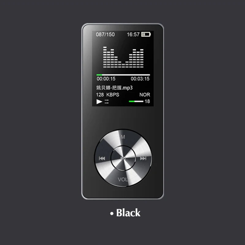 DOITOP встроенный громкий Динамик hi-fi звук мини Автомобильный MP3-плеер 8 Гб Цвет Экран Поддержка TF картой FM радио Запись чтения электронных книг A35