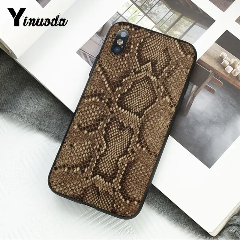 Чехол змеиная кожа для телефона iphone 12 11 Pro Max 8 7 6 6S Plus X XS MAX 5 5S SE XR|Бамперы| |