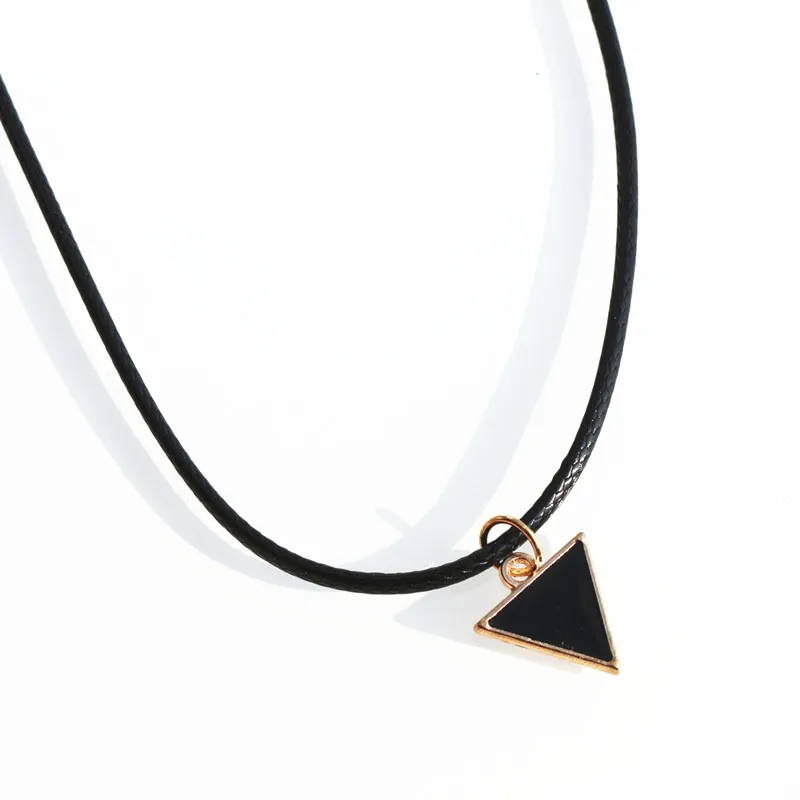 Модная бижутерия в стиле ретро N852 геометрические ожерелья веревочная цепочка