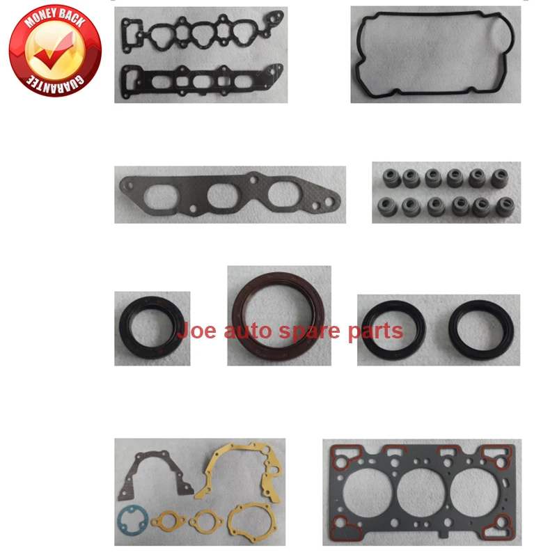 Полный комплект прокладок двигателя F6A для Suzuki Jimny JA12 Alto /HA12 / Hustle Cappuccino EA11R Cara Care Carry