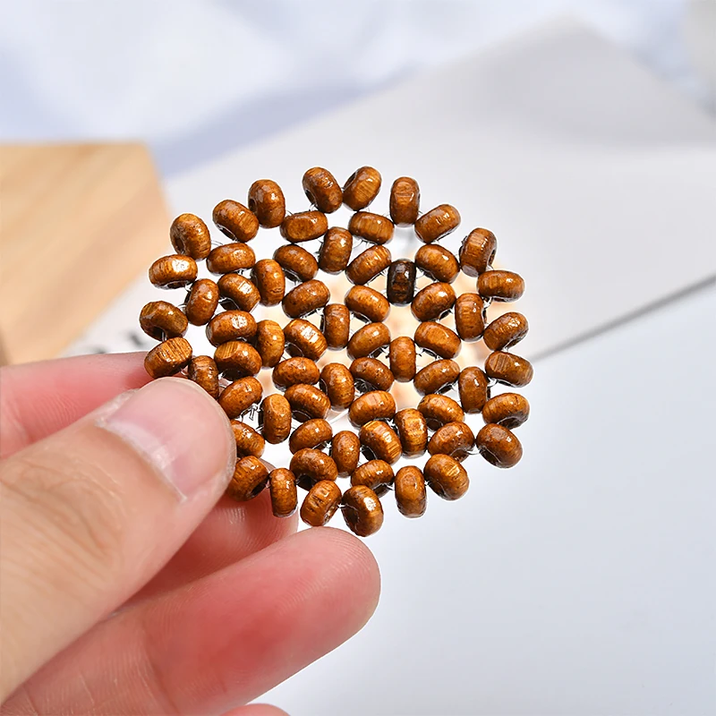 DIY аксессуары ручной работы свежее летнее Настоящее Дерево ткачество шар ловли