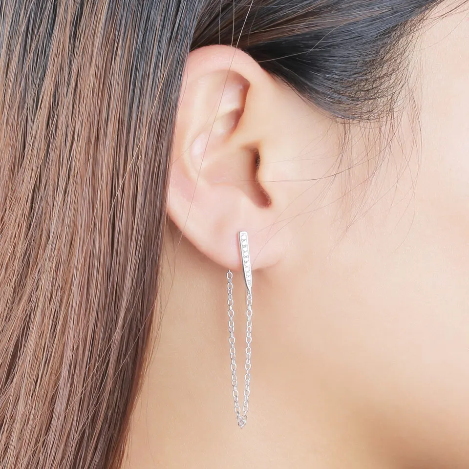 Женские Висячие серьги из серебра 925 пробы с подвеской|earrings for|earrings for womenearrings women