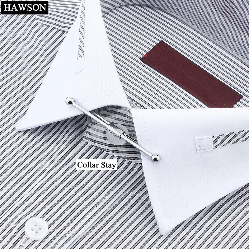 Оптовая продажа один комплект медная металлическая рубашка воротник барные