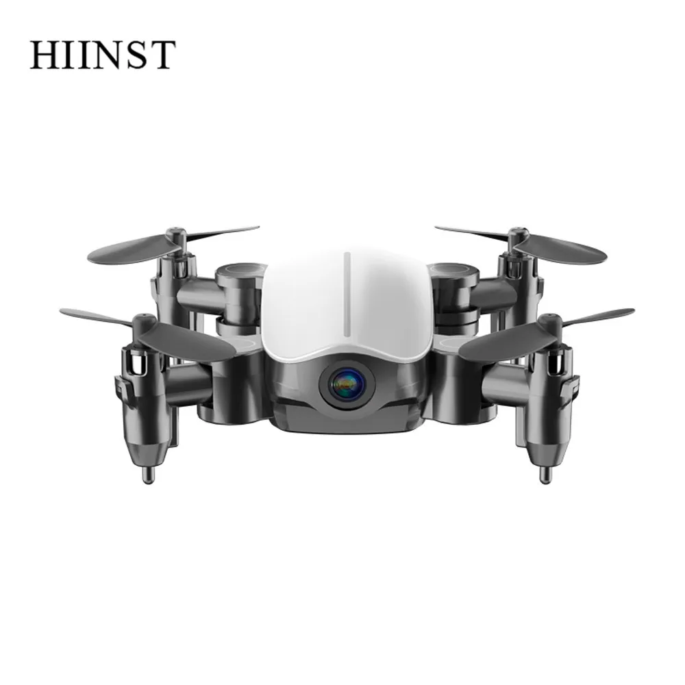 Hiinst 2,4G 6-осевой RC Hobby мини инфракрасная индукция самолеты квадроциклы, беспилотные летательные аппараты с светодиодный складной Aitude удерживайте кнопку дистанционного Управление RC вертолет